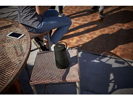 BOSE SoundLink Revolve Plus (Series II) Bluetooth Lautsprecher, Schwarz, Wasserfest BOSE
