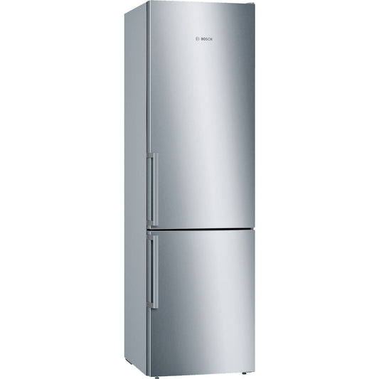 BOSCH KGE398IBP Serie 6 Kühlgefrierkombination (B, 343 l, 2010 mm hoch, Gebürsteter Stahl mit Anti Fingerprint) BOSCH
