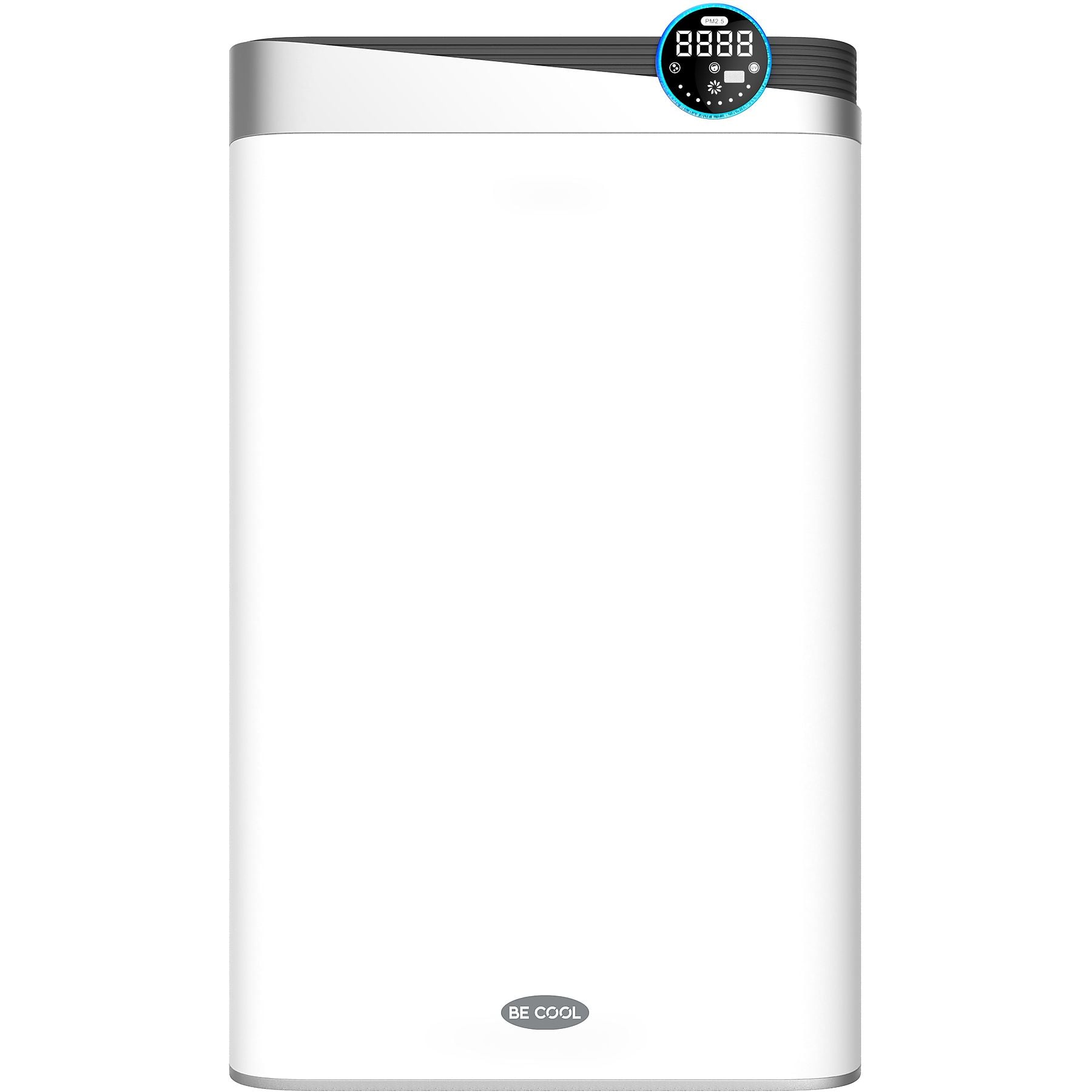 BECOOL BC54LRLB2101 BE COOL LUFTREINIGER Luftreiniger Weiß (85 Watt, Raumgröße: 54 m², 7-Stufen Filter, HEPA-Filter H12) BECOOL