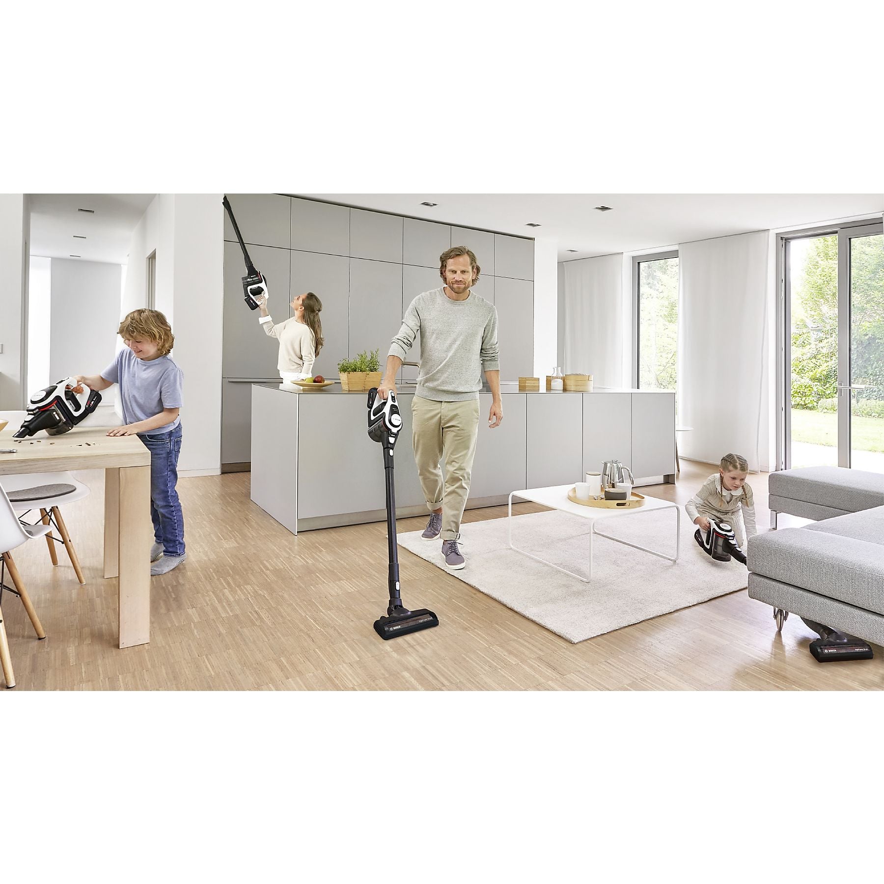 BOSCH BSS825ALL Stielsauger, Akkubetrieb BOSCH