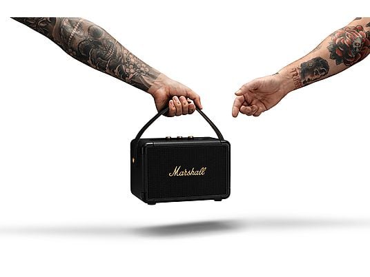 MARSHALL Kilburn II Black & Brass Bluetooth Lautsprecher, Black & Brass MARSHALL