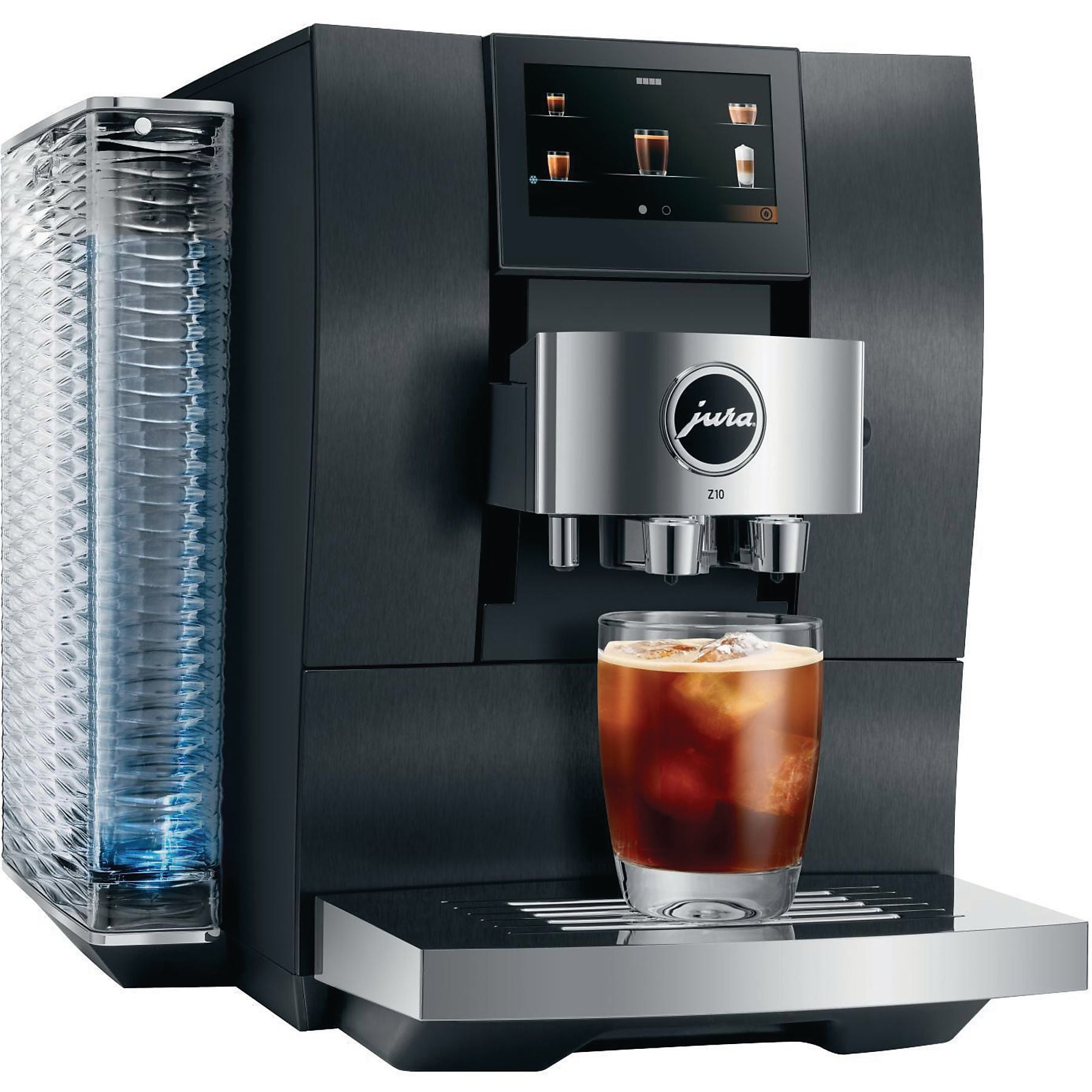 JURA Z10 (EA) Cold Brew Kaffeevollautomat Aluminium Black JURA
