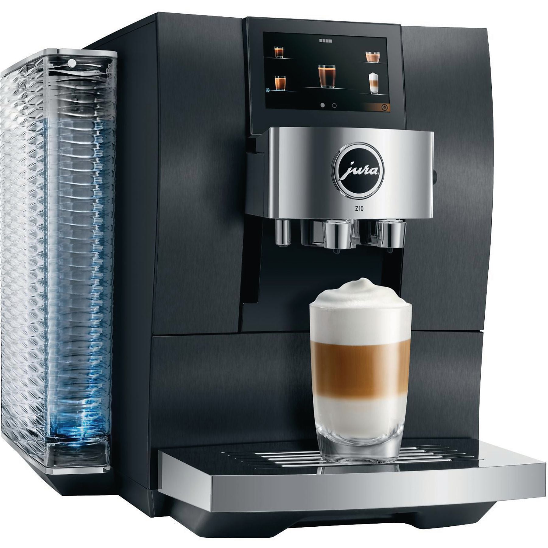 JURA Z10 (EA) Cold Brew Kaffeevollautomat Aluminium Black JURA