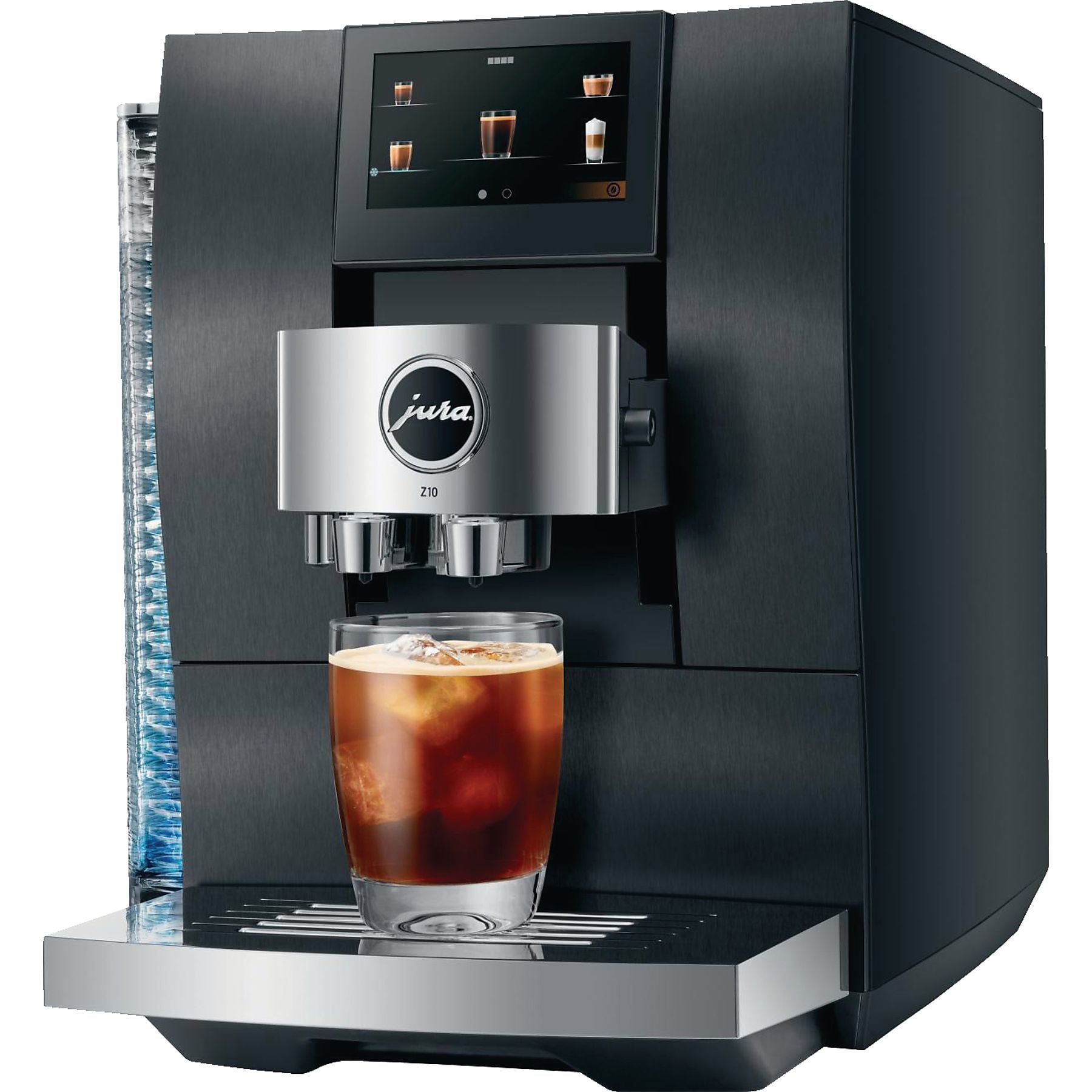 JURA Z10 (EA) Cold Brew Kaffeevollautomat Aluminium Black JURA