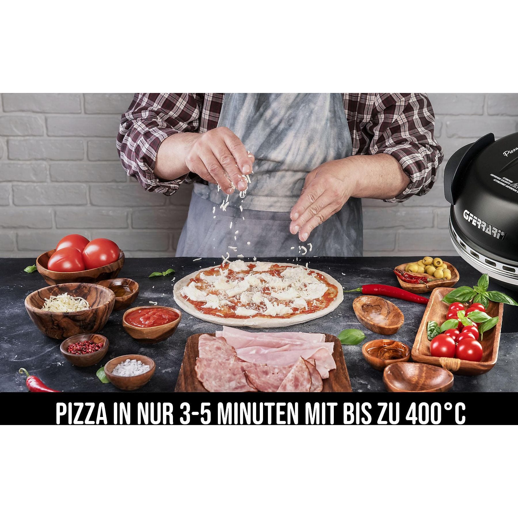 G3FERRARI G1000610 Delizia Pizzamaker G3FERRARI