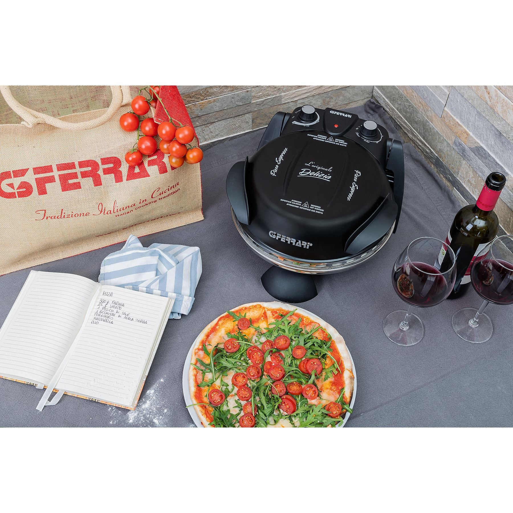 G3FERRARI G1000610 Delizia Pizzamaker G3FERRARI