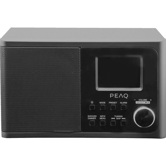 PEAQ PDR 170 BT-B-1 DAB+ Radio, DAB+, FM, DAB+, Schwarz PEAQ