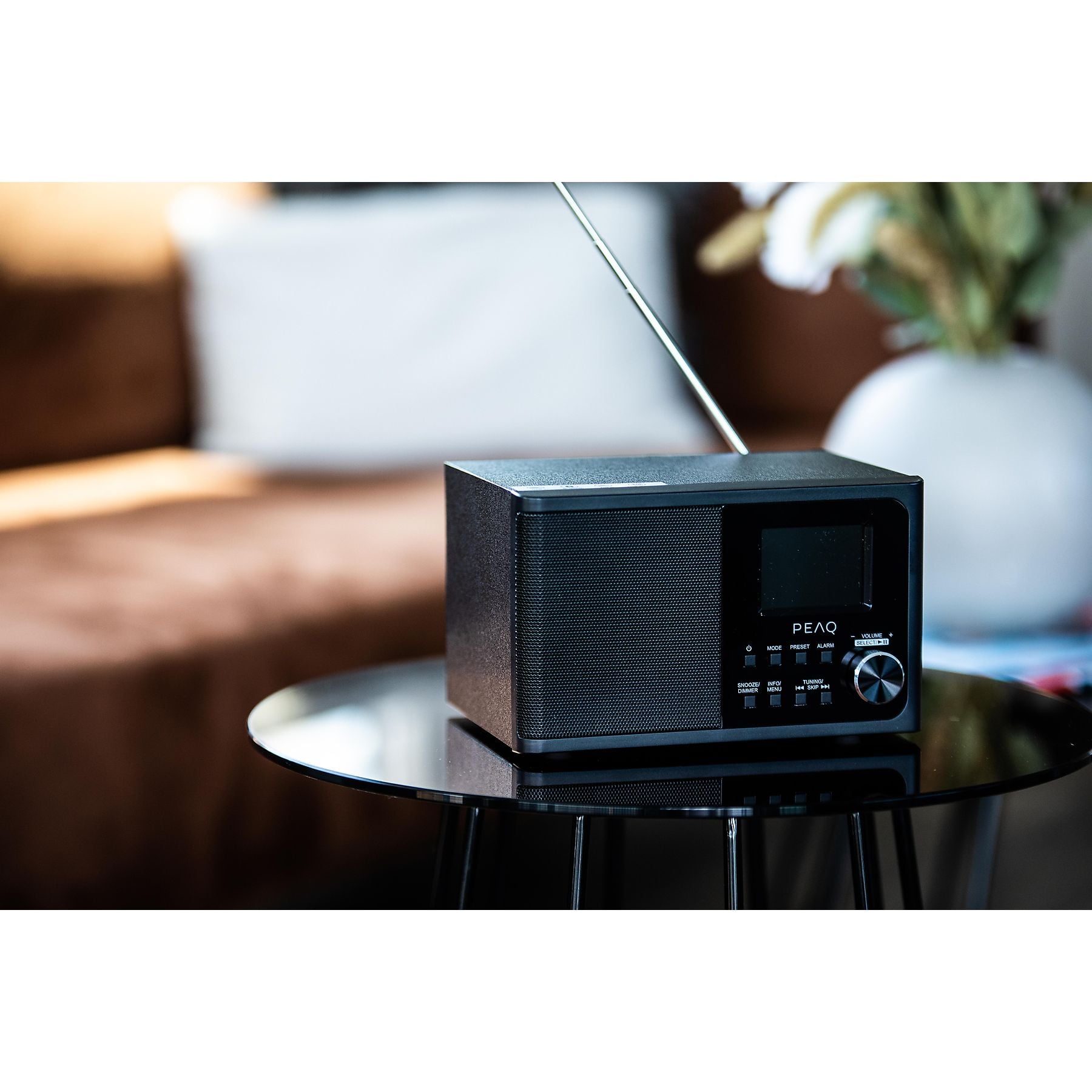 PEAQ PDR 170 BT-B-1 DAB+ Radio, DAB+, FM, DAB+, Schwarz PEAQ