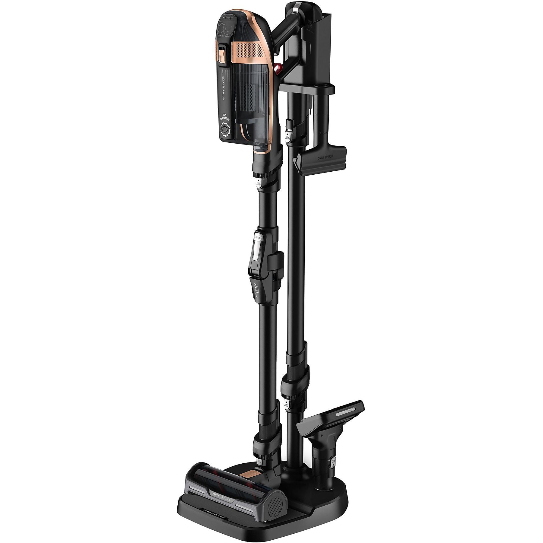 ROWENTA RH99F1 X-Force Flex 15.60 Animal Stielsauger, Akkubetrieb, 550 Watt ROWENTA