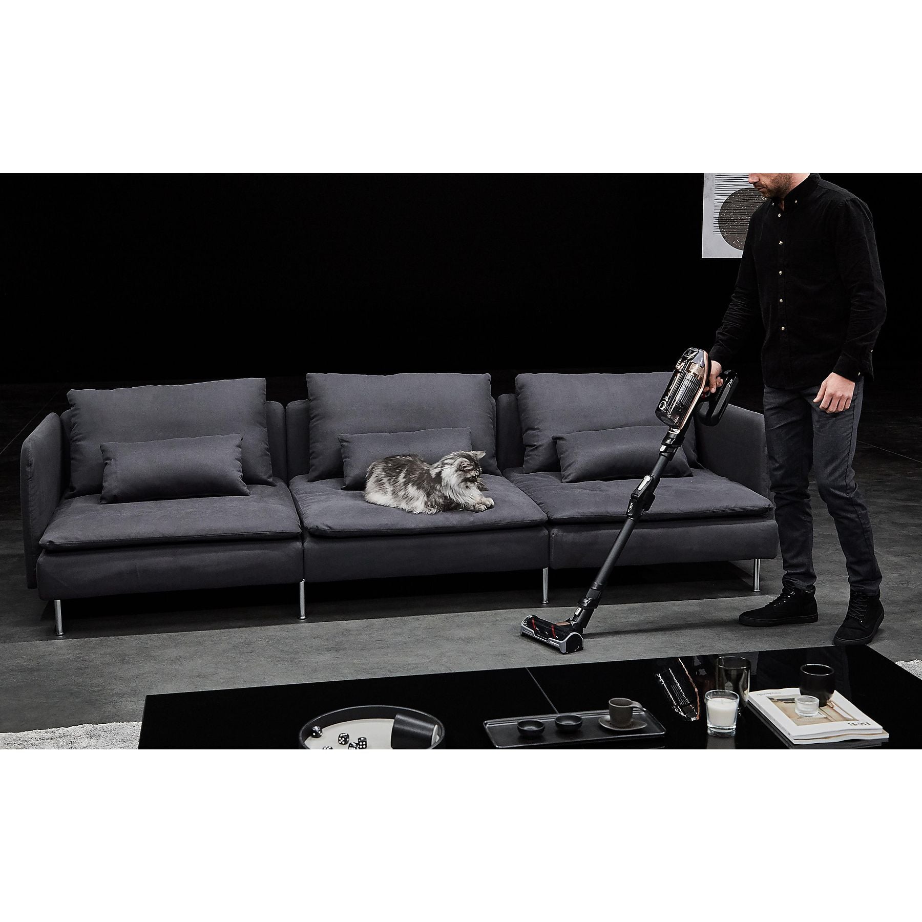 ROWENTA RH99F1 X-Force Flex 15.60 Animal Stielsauger, Akkubetrieb, 550 Watt ROWENTA