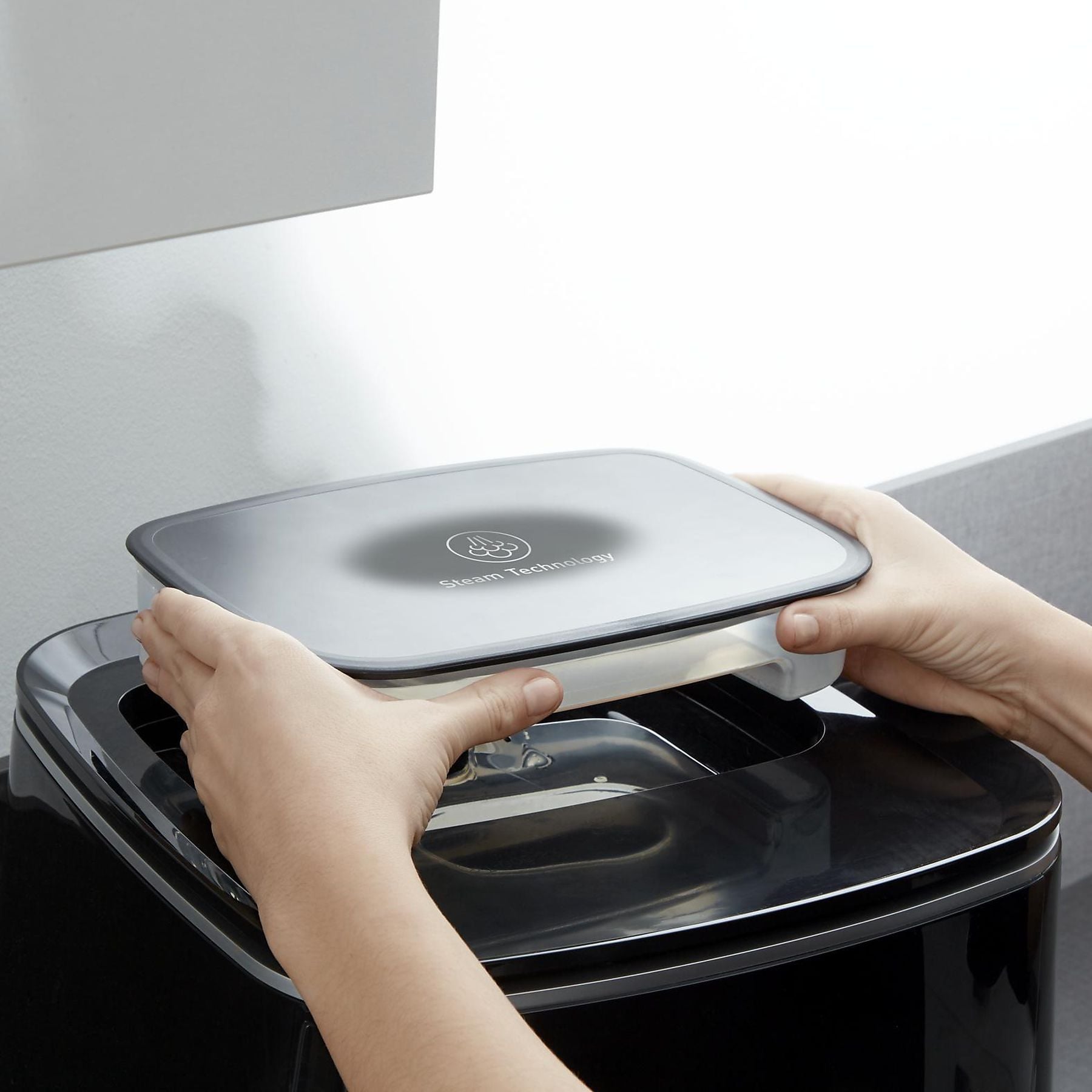 TEFAL FW2018 Easy Fry Grill & Steam Heißluftfritteuse 1700 Watt Schwarz TEFAL