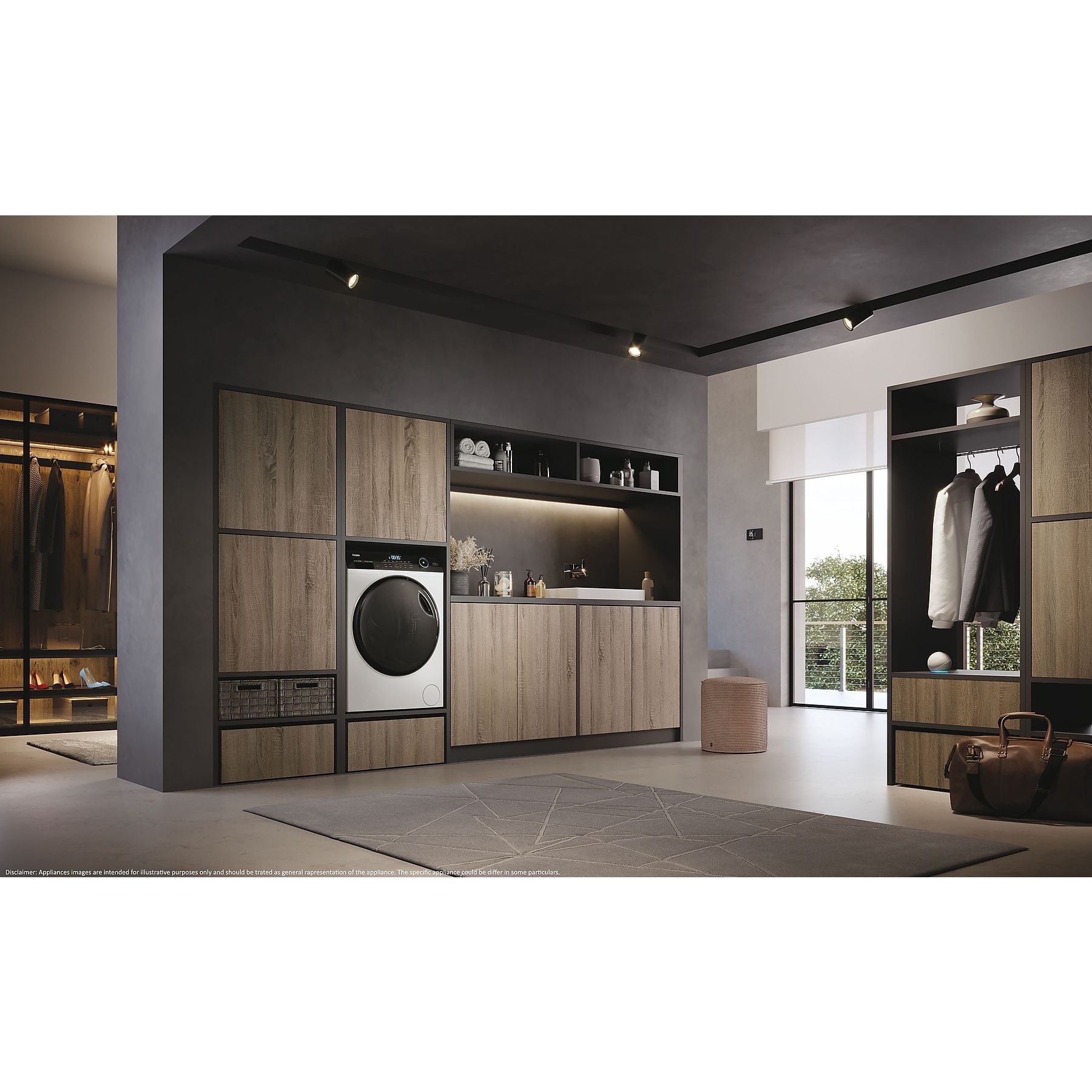 HAIER HW 100-B 14959 U 1 DE Waschmaschine (10 kg, 1300 U/Min., A) HAIER