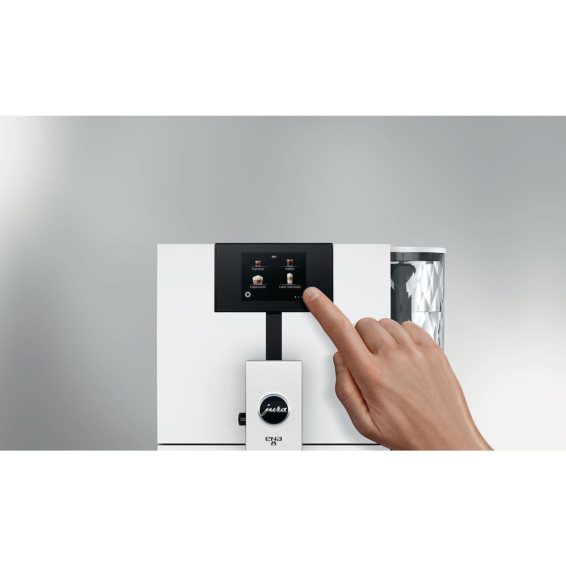 JURA ENA 8 (EC) Kaffeevollautomat Full Nordic White JURA