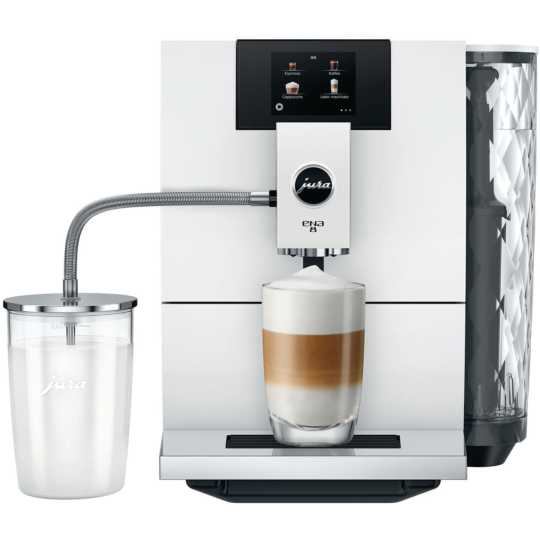 JURA ENA 8 (EC) Kaffeevollautomat Full Nordic White JURA