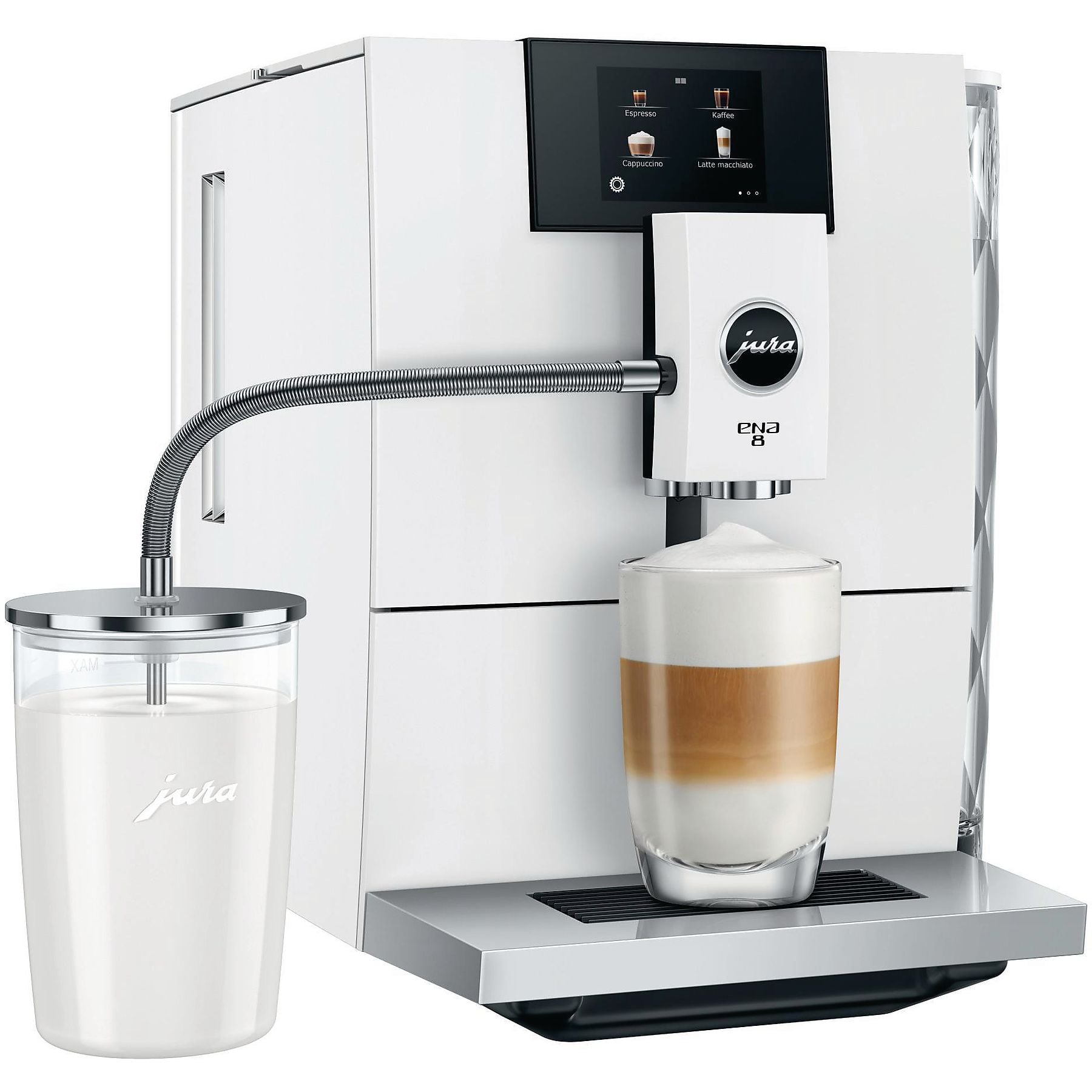 JURA ENA 8 (EC) Kaffeevollautomat Full Nordic White JURA