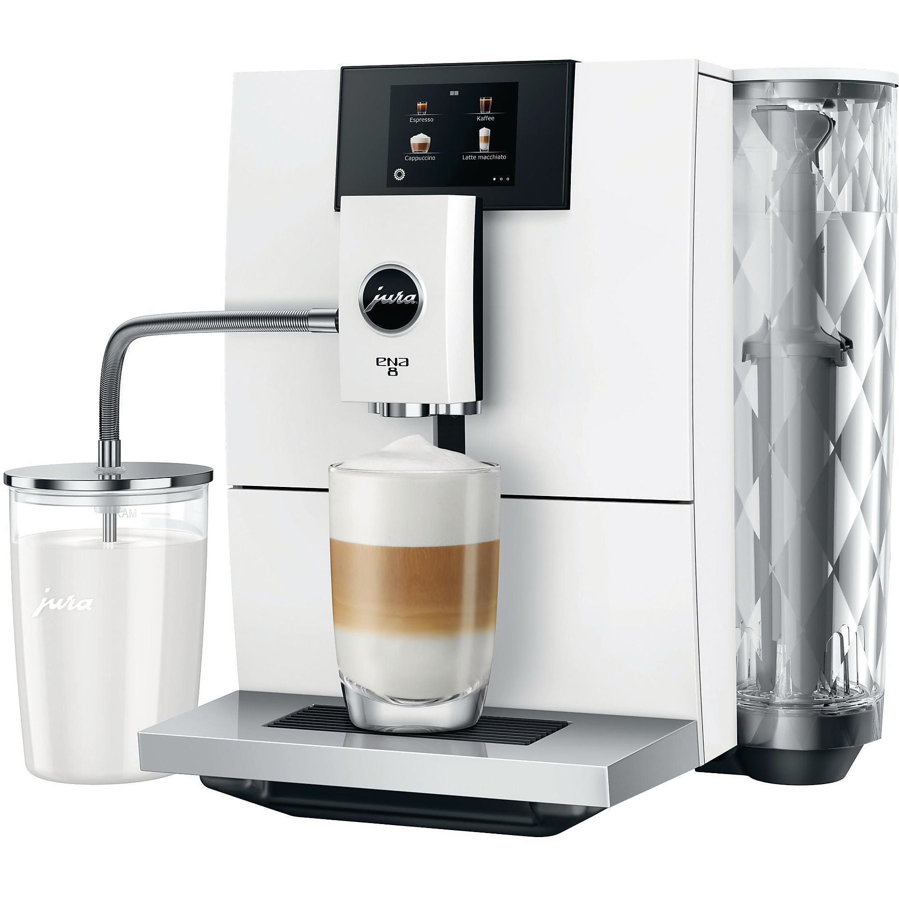 JURA ENA 8 (EC) Kaffeevollautomat Full Nordic White JURA