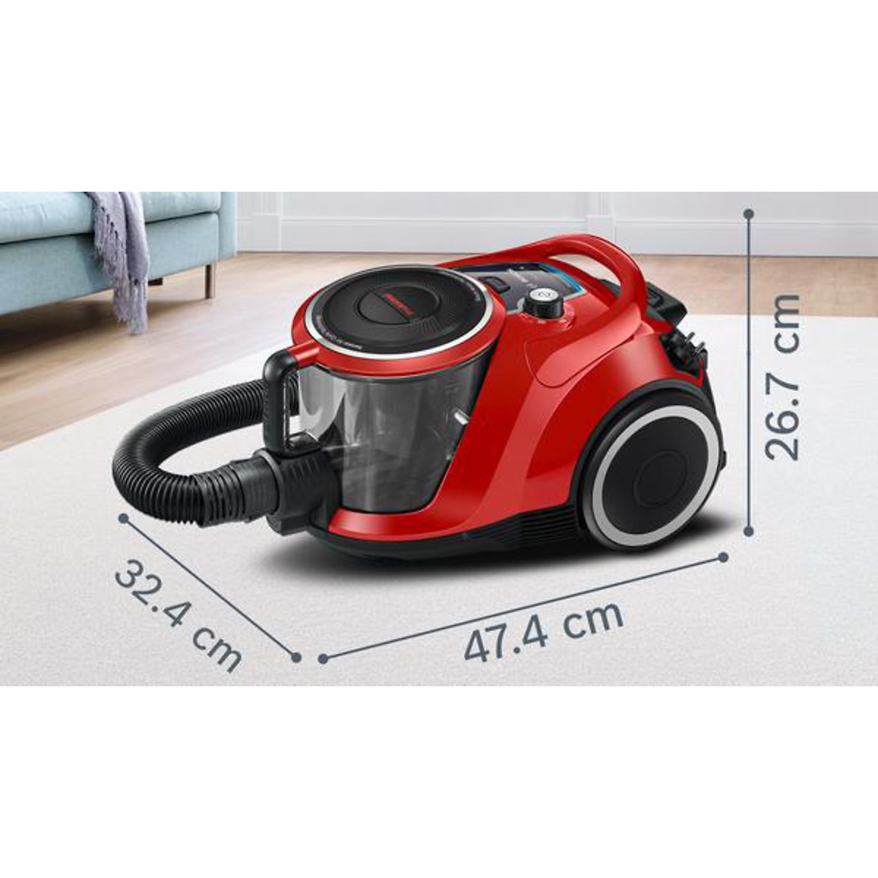 BOSCH BGC41Pet Serie 6 ProAnimal Staubsauger, maximale Leistung: 750 Watt BOSCH