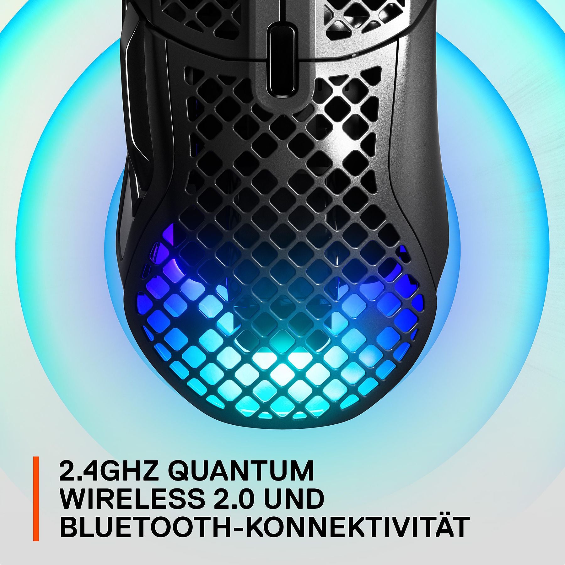 STEELSERIES Aerox 5 Wireless Gaming Maus, Mattschwarz STEELSERIES