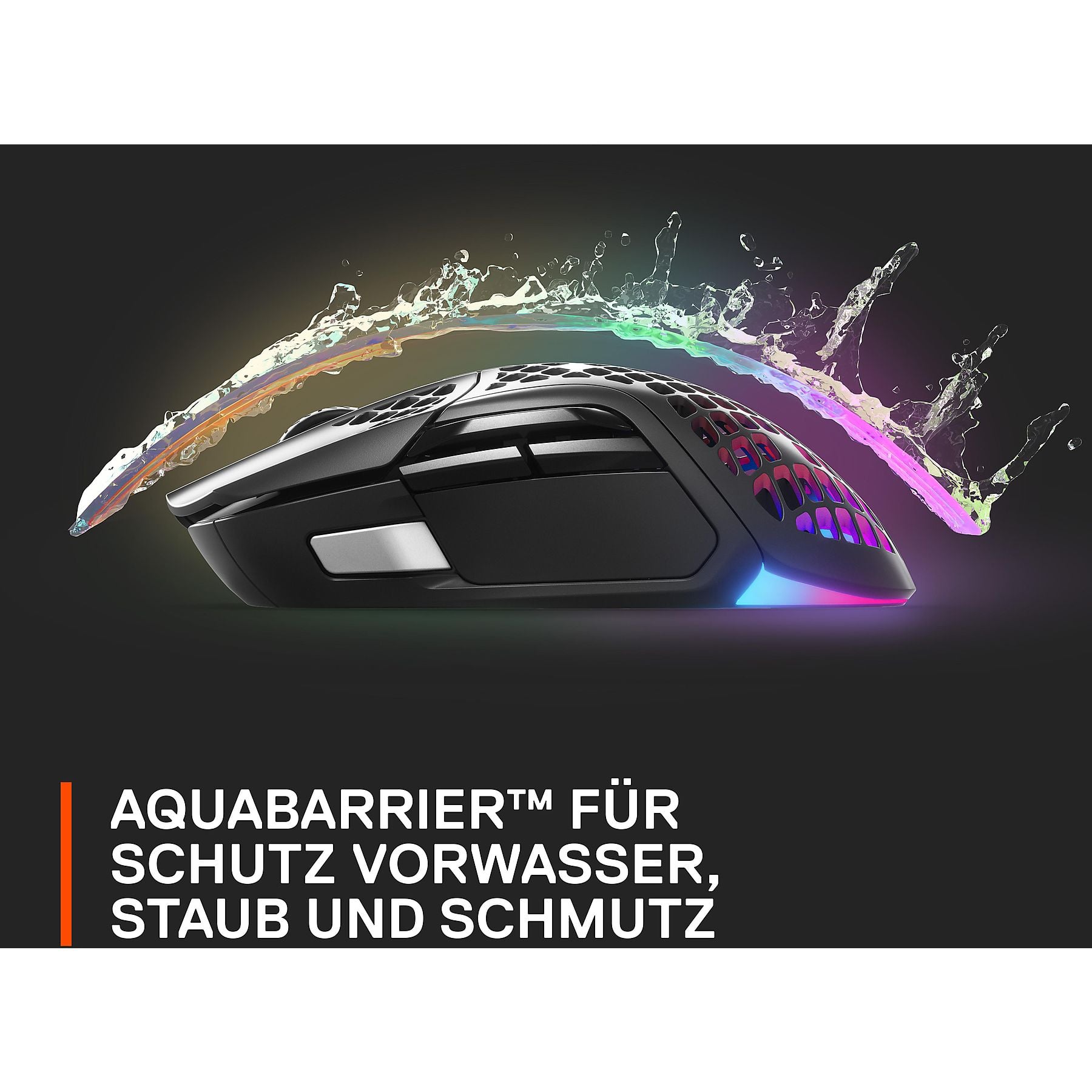 STEELSERIES Aerox 5 Wireless Gaming Maus, Mattschwarz STEELSERIES