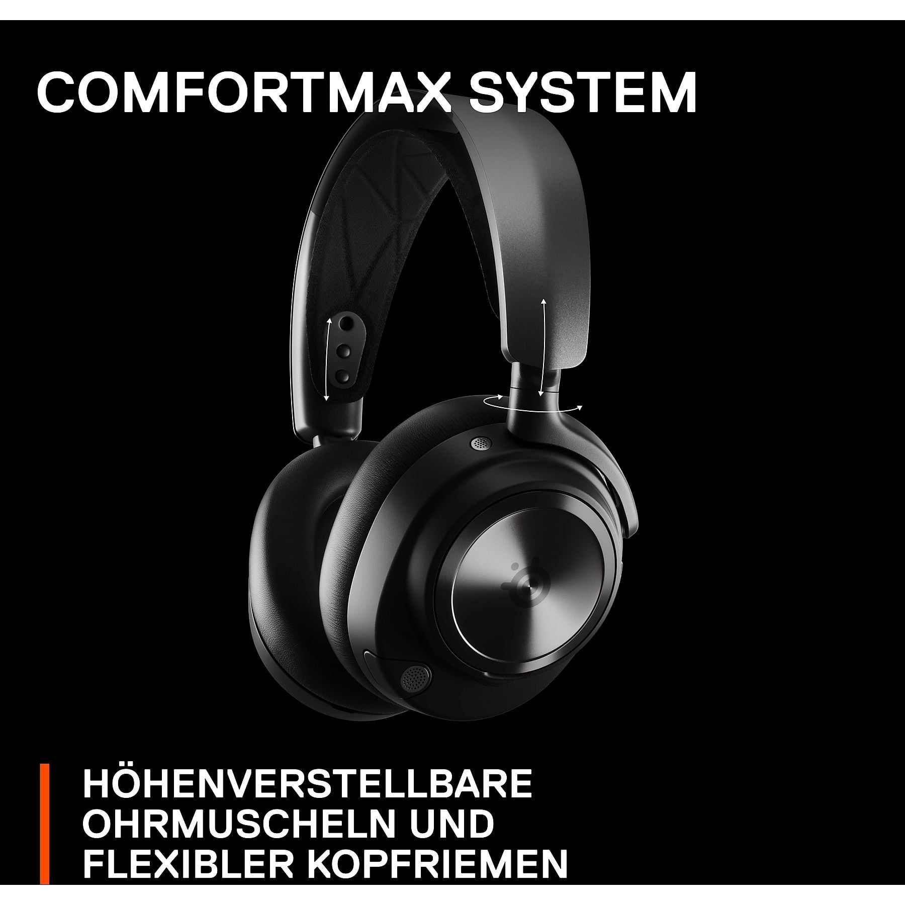 STEELSERIES Arctis Nova Pro Wireless, Over-ear Gaming-Headset Bluetooth Schwarz STEELSERIES