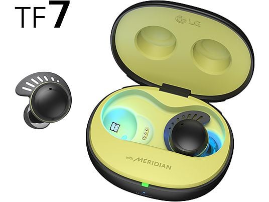 LG TONE Free Fit DTF7Q, In-ear Kopfhörer Bluetooth Schwarz LG