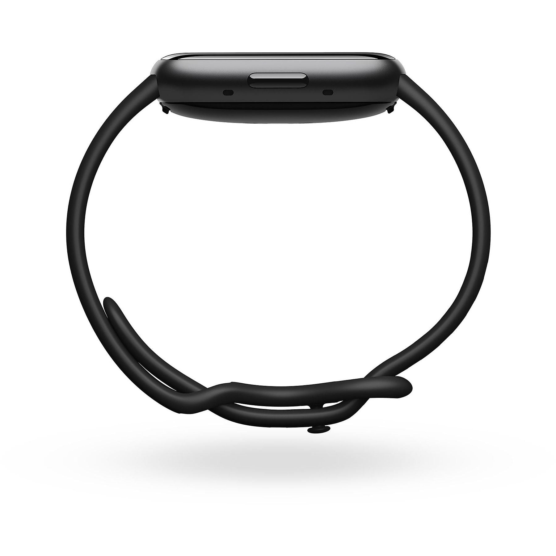 FITBIT Versa 4 Smartwatch Aluminium Elastomer, S/L, Black/Graphite FITBIT