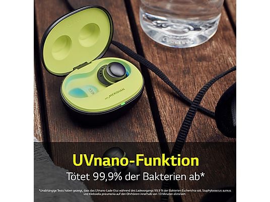 LG TONE Free Fit DTF7Q, In-ear Kopfhörer Bluetooth Schwarz LG