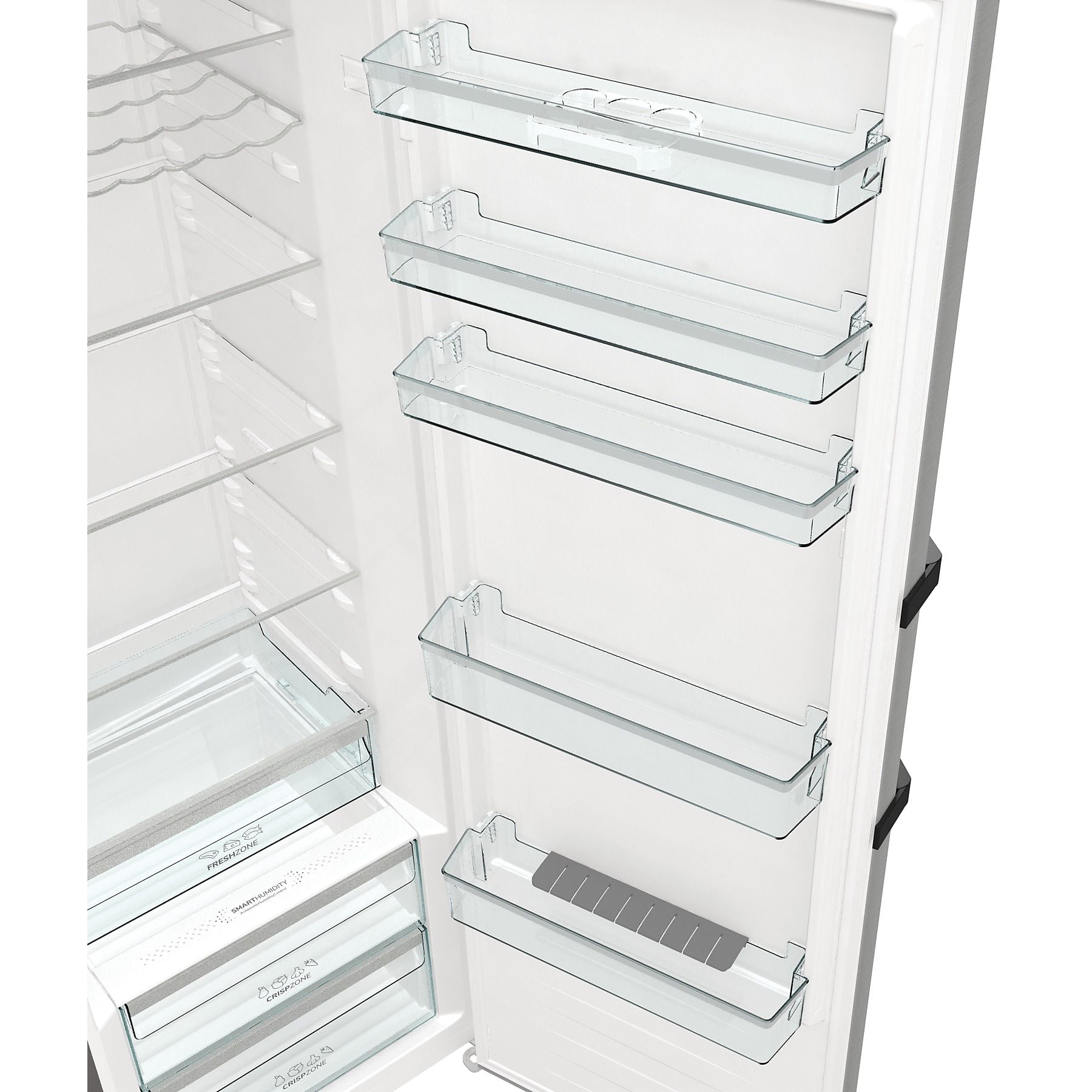 GORENJE R619DAXL6 Gorenje Advanced Line Kühlschrank (398 l, D, 1850 mm hoch, Silber) GORENJE
