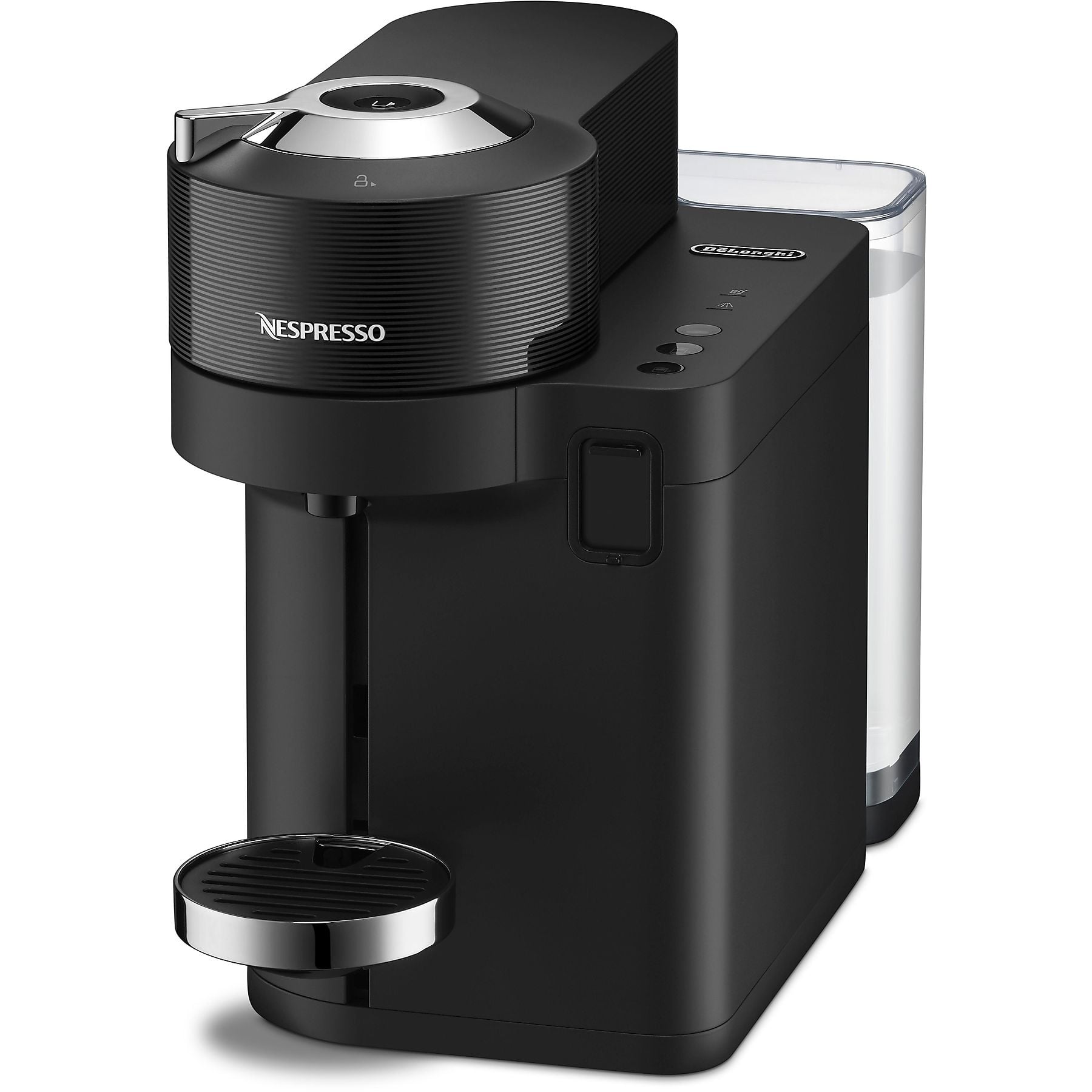 DELONGHI Nespresso Vertuo Lattissima ENV300.B, 5 Tassengrößen, cremiger Milchschaum, elegantes Design, leichte Bedienung, Kapselmaschine Schwarz DELONGHI