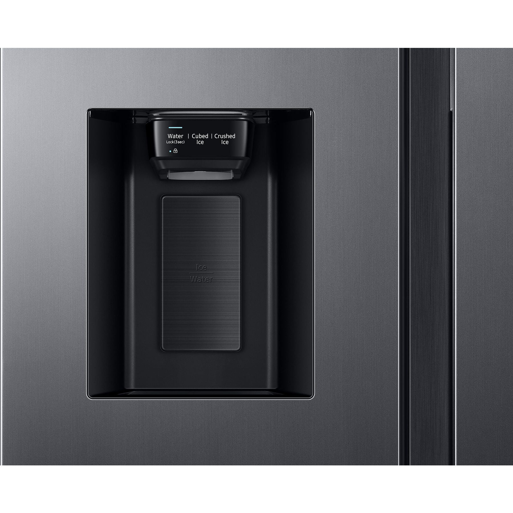 SAMSUNG RS6GA884CS9/EG Side-by-Side (635 l, C, 1780 mm hoch, Edelstahl Look/Silber) SAMSUNG