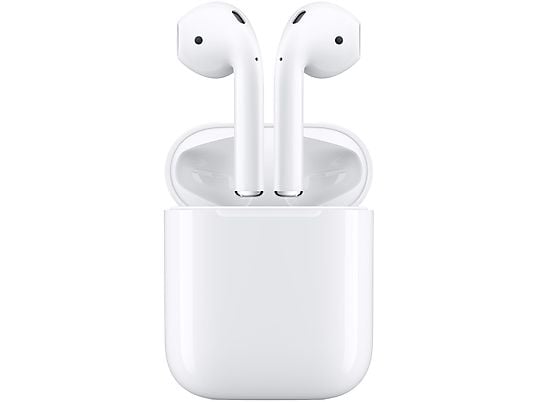 APPLE AIRPODS MIT CHARGING CASE MV7N2ZM/A, In-ear Kopfhörer Bluetooth Weiß APPLE