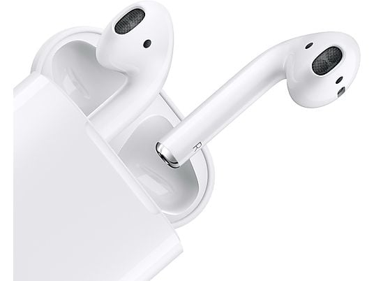APPLE AIRPODS MIT CHARGING CASE MV7N2ZM/A, In-ear Kopfhörer Bluetooth Weiß APPLE