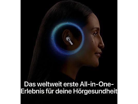 APPLE MTJV3ZM/A AIRPODS PRO 2ND GEN., In-ear Kopfhörer Bluetooth White APPLE