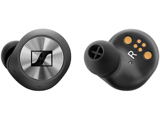 SENNHEISER MOMENTUM TRUE WIRELESS M3IETW 508524, In-ear Kopfhörer Bluetooth Schwarz/Silber SENNHEISER