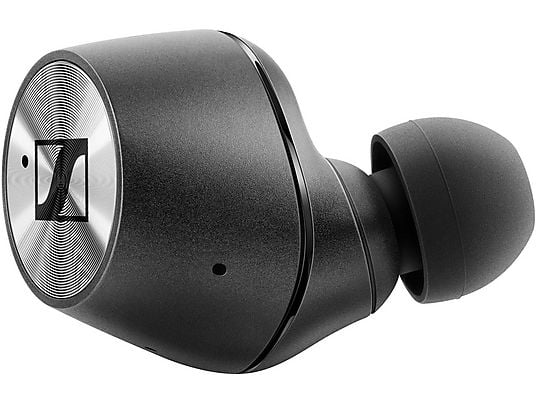 SENNHEISER MOMENTUM TRUE WIRELESS M3IETW 508524, In-ear Kopfhörer Bluetooth Schwarz/Silber SENNHEISER