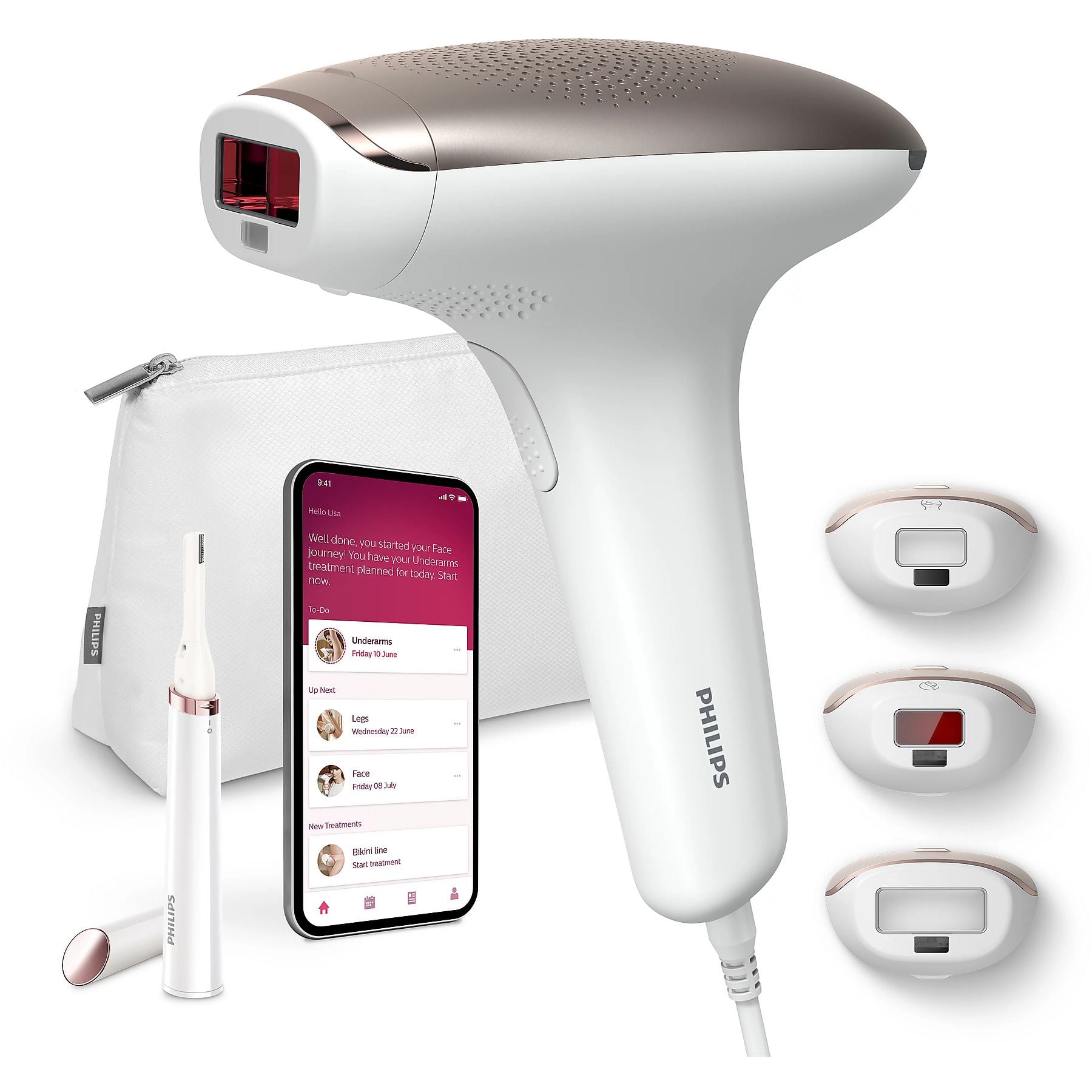 PHILIPS BRI 923/00 Haarentfernung Weiß PHILIPS