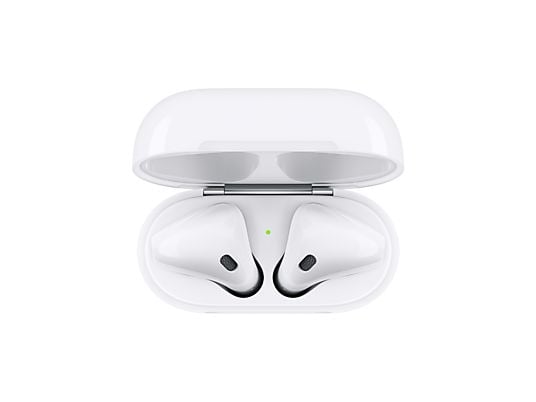 APPLE AIRPODS MIT CHARGING CASE MV7N2ZM/A, In-ear Kopfhörer Bluetooth Weiß APPLE