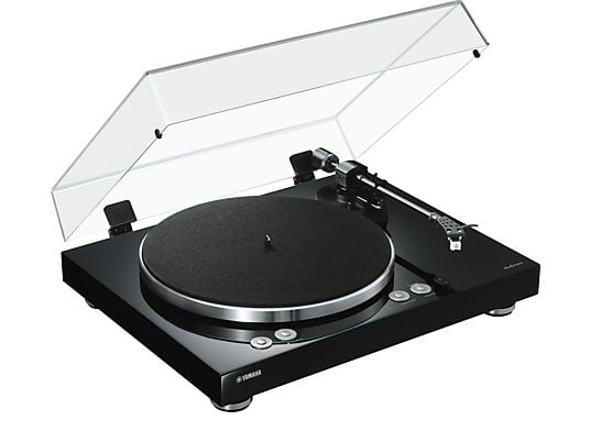 YAMAHA MusicCast Vinyl 500 Plattenspieler Hochglanz lackiert Schwarz YAMAHA