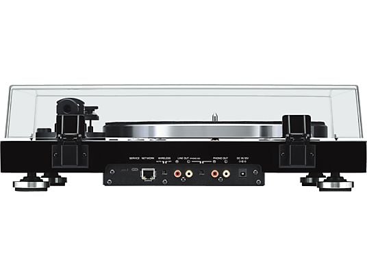 YAMAHA MusicCast Vinyl 500 Plattenspieler Hochglanz lackiert Schwarz YAMAHA