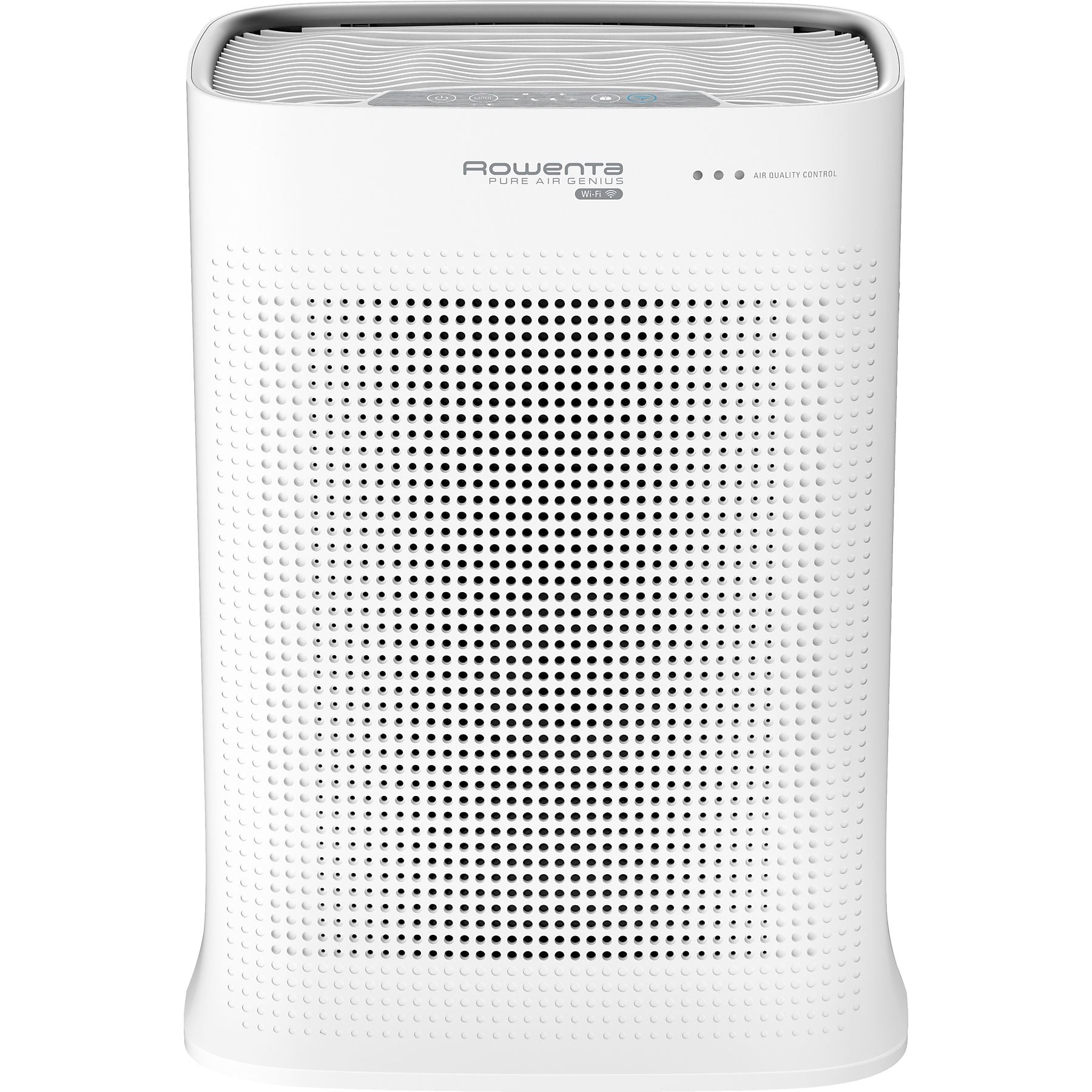 ROWENTA PU3080 Pure Air Genius Luftreiniger Weiß/Schwarz (65 Watt, Raumgröße: 120 m², Vorfilter, 2in1 Filter (Aktivkohlefilter, Partikelfilter), NanoCapture-Filter) ROWENTA