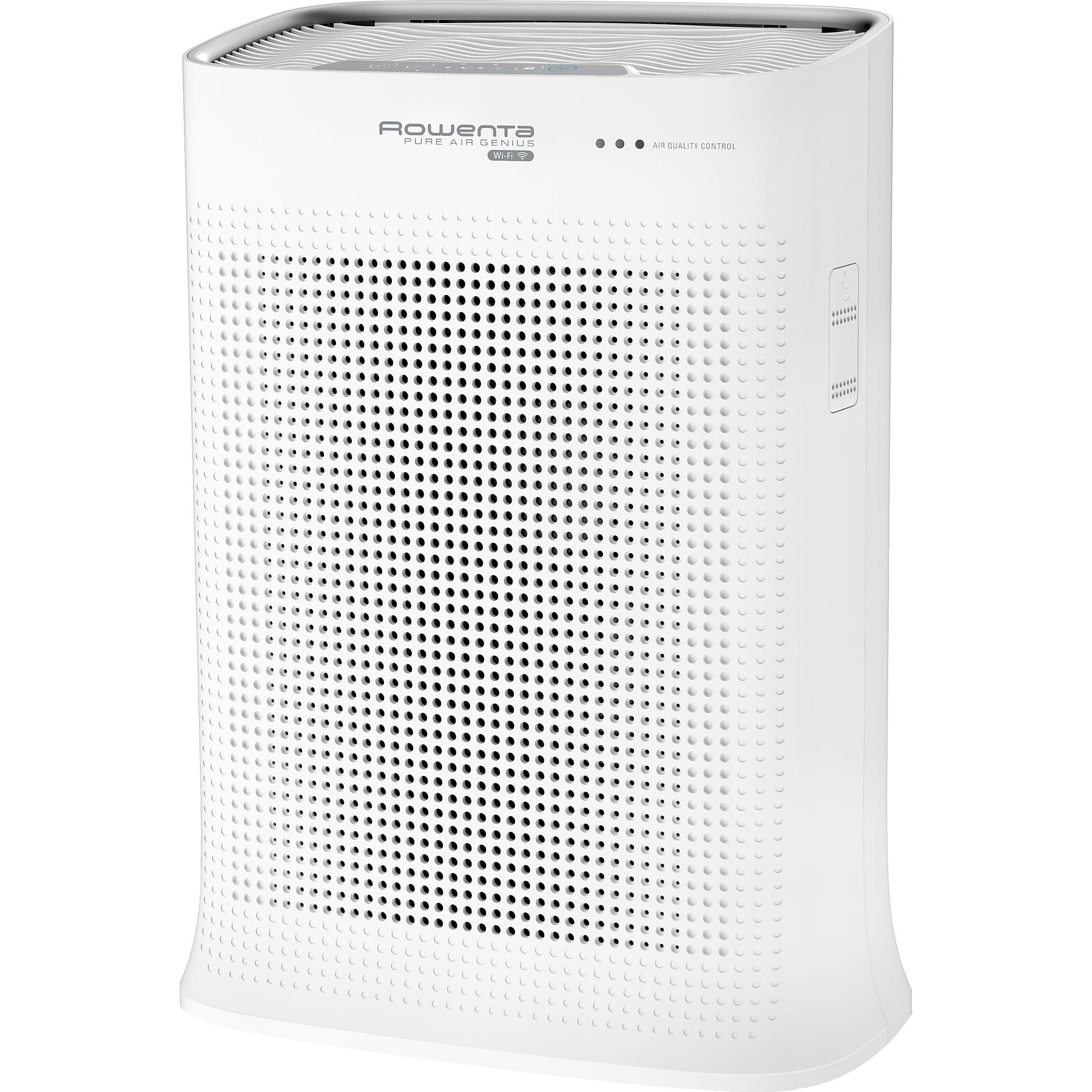 ROWENTA PU3080 Pure Air Genius Luftreiniger Weiß/Schwarz (65 Watt, Raumgröße: 120 m², Vorfilter, 2in1 Filter (Aktivkohlefilter, Partikelfilter), NanoCapture-Filter) ROWENTA